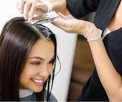 Hair colour (application only)
